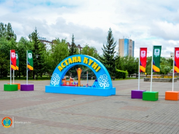 Астана жаңалықтары: Астана Елорда күніне орай безендірілуде