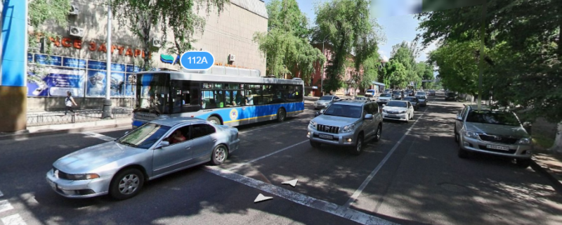 Біздің елдің жаңалықтары: Алматыдағы автобус жолағы: Желтоқсан көшесіндегі проблемалар