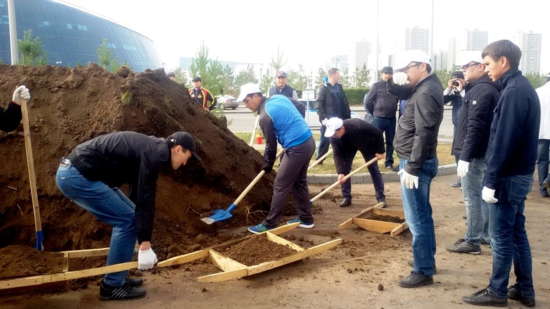 Астана жаңалықтары: Біз  таза қала үшін сенбілікке қатысып келдік