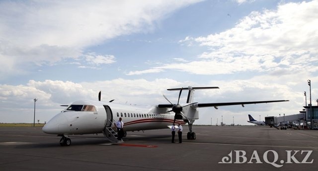 Блог - Raimkhan: БІЗДІҢ ӘУЕКЕҢІСТІГІМІЗГЕ ЛАЙЫҚ ҰШАҚ - Bombardier Q400