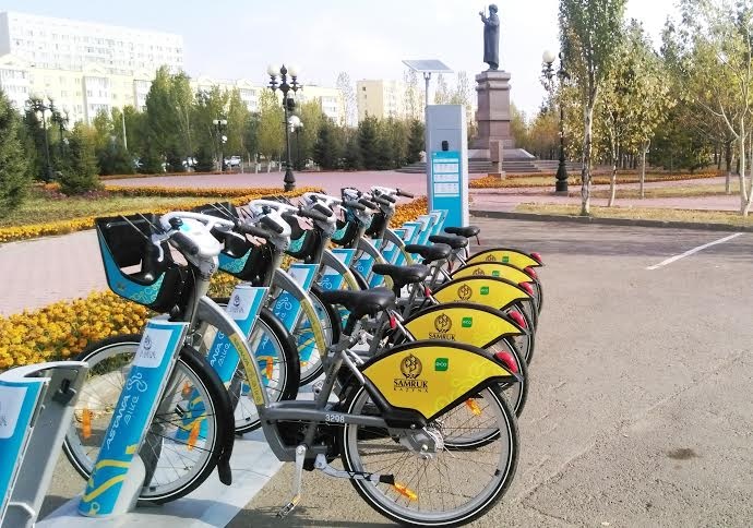 Астана жаңалықтары: «Astana bike» 150-стансасын іске қосты