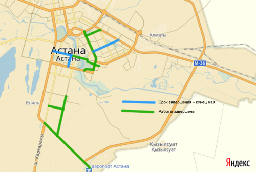 Астана жаңалықтары: Елорда көшелерінде жол белгілері жаңартылады