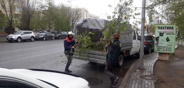 Астана жаңалықтары: Астана әкімінің жетекшілігімен қатты желдің салдарын жою бойынша жедел штаб отырысы өткізілді