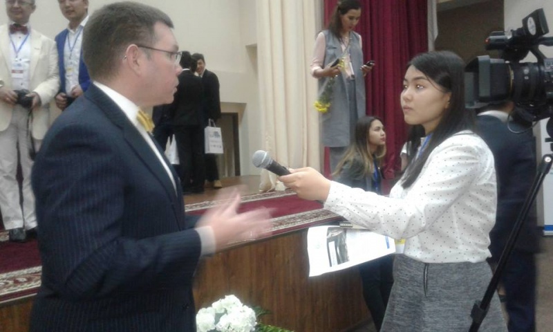 Блог - zhansaya_skakova: «БҰҰ моделі - Жаңа Жібек Жол 2017» Халықаралық конференциясы өз жұмысын бастады