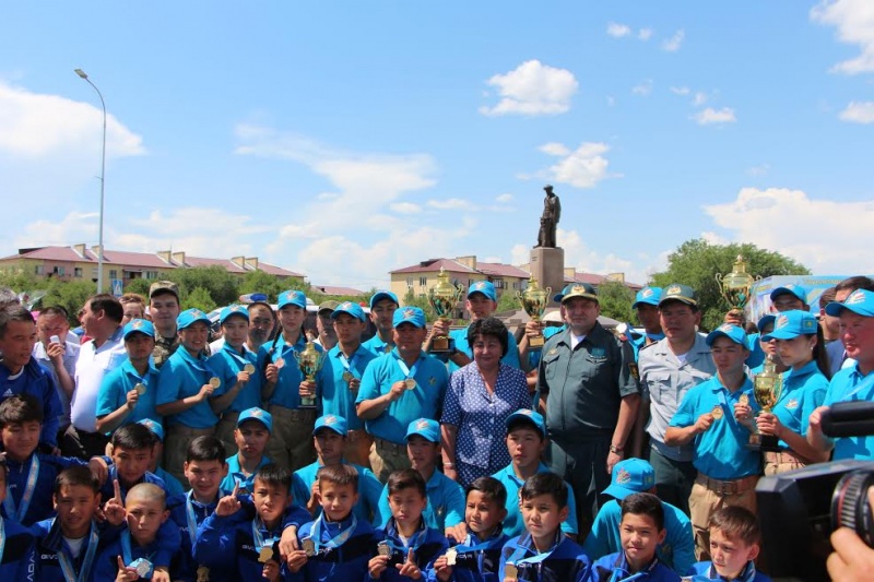 Алматы облысы: Талдықорған қаласында «Айбын» әскери-патриоттық жиынның жеңімпаздарын салтанатты түрде қарсы алды